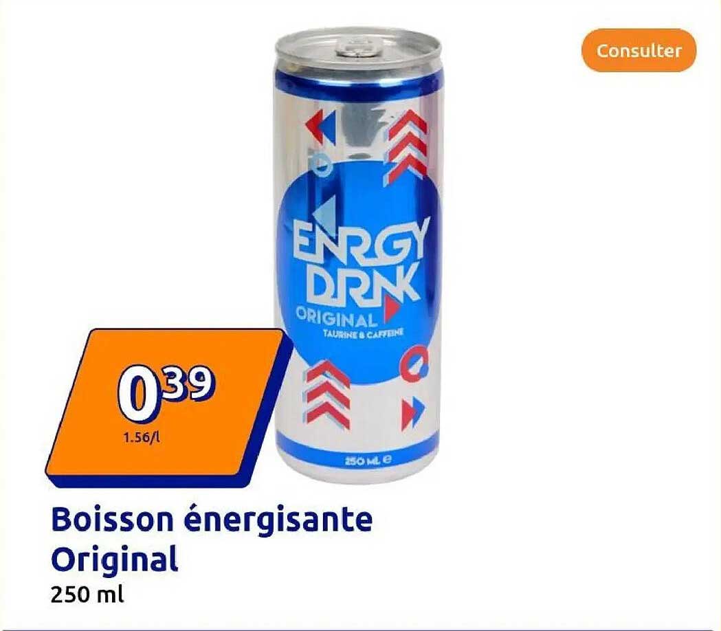 Boisson énergisante Original