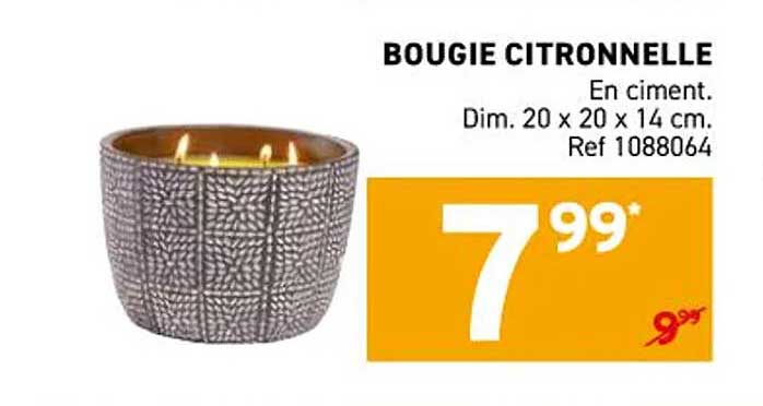 BOUGIE CITRONNELLE