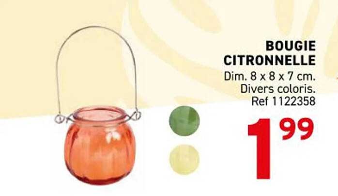 BOUGIE CITRONNELLE