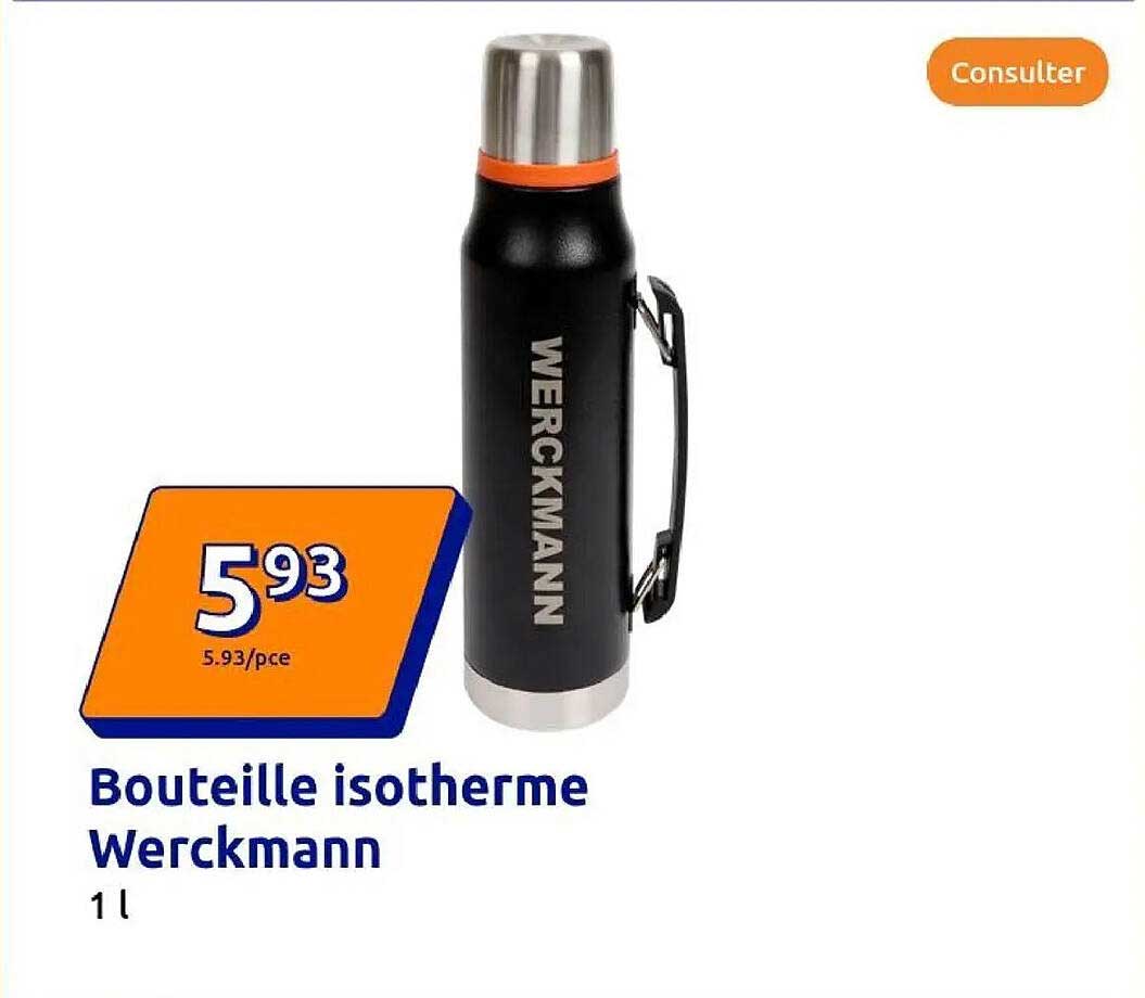 Bouteille isotherme Werckmann 1 L