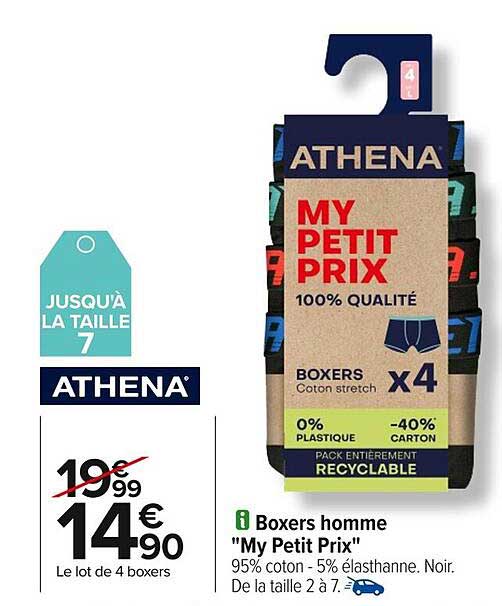 Boxers homme "My Petit Prix"