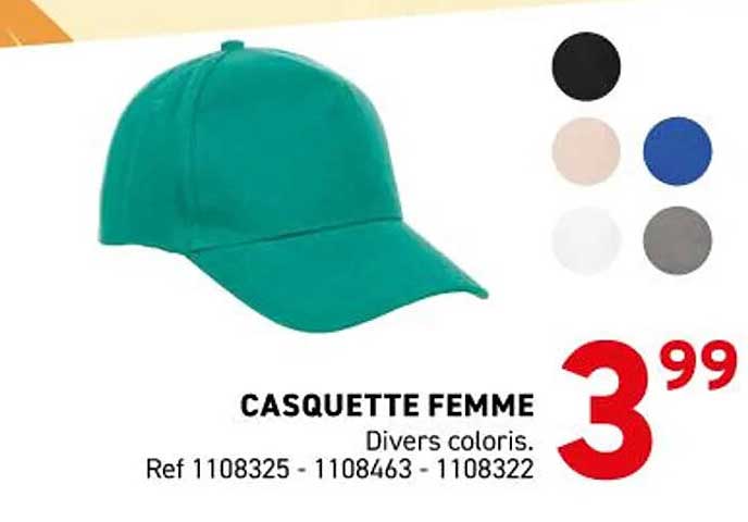 CASQUETTE FEMME