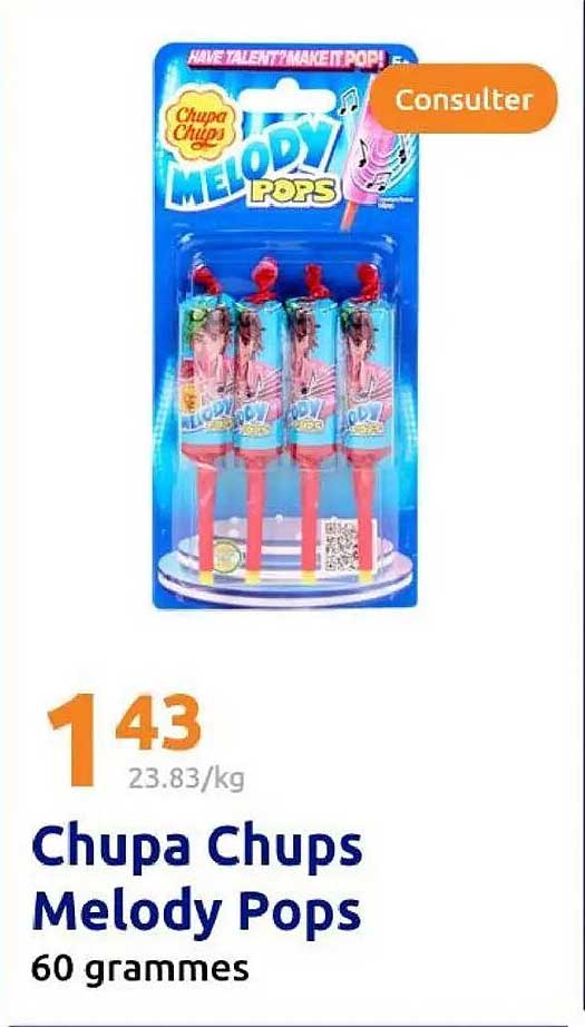 Chupa Chups Melody Pops