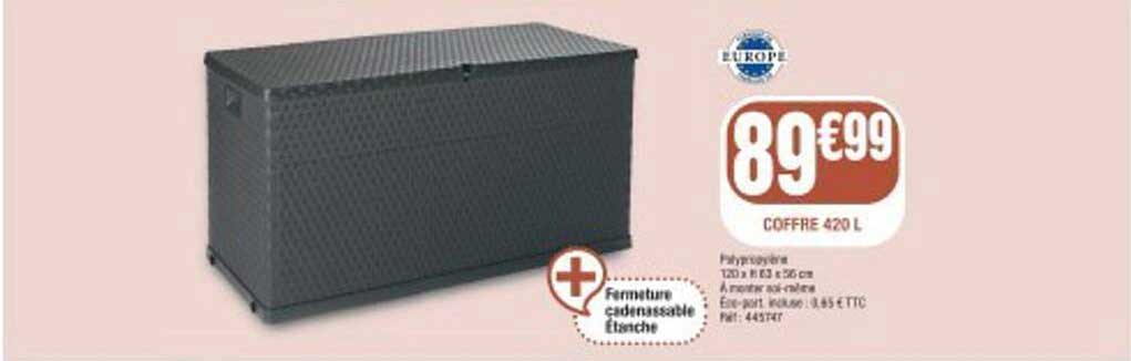 COFFRE 420 L