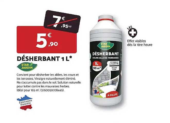 DÉSHERBANT 1 L*