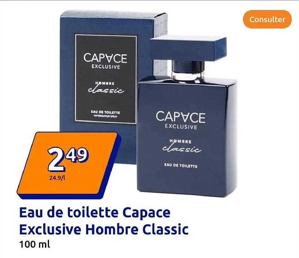 Eau de toilette Capace Exclusive Hombre Classic