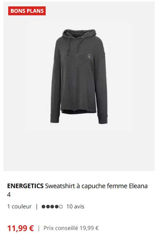 ENERGETICS Sweatshirt à capuche femme Eleana 4