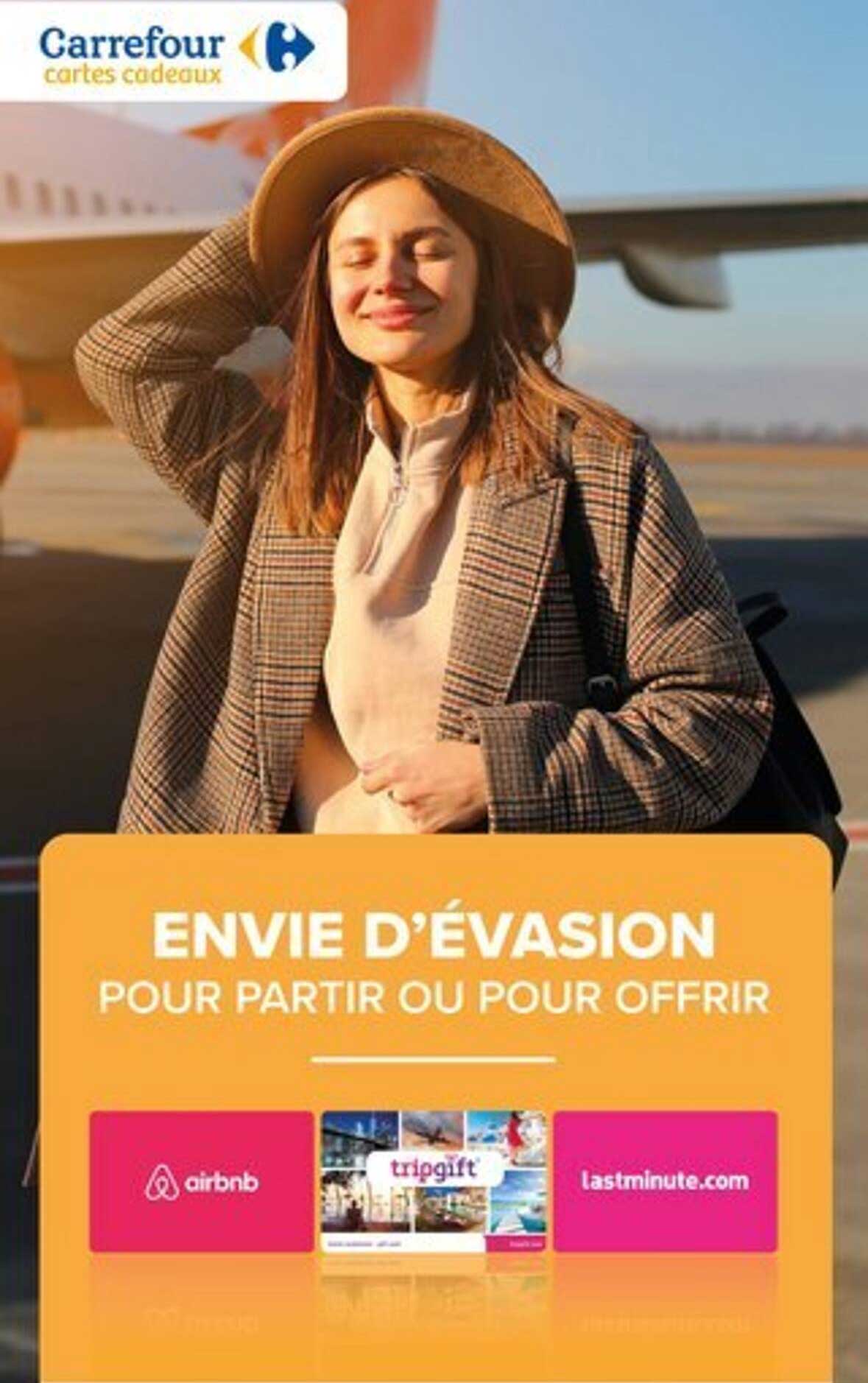 ENVIE D'ÉVASION POUR PARTIR OU POUR OFFRIR