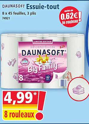 Essuie-tout Daunasoft Big Family