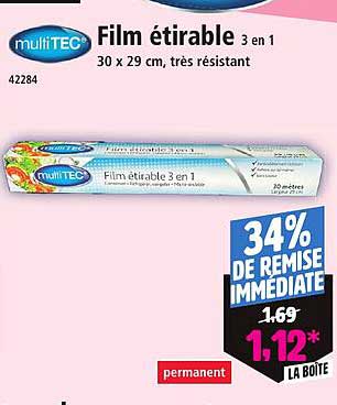 Film étirable 3 en 1