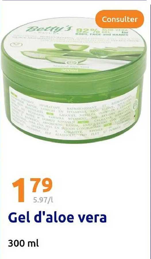 Gel d'aloe vera