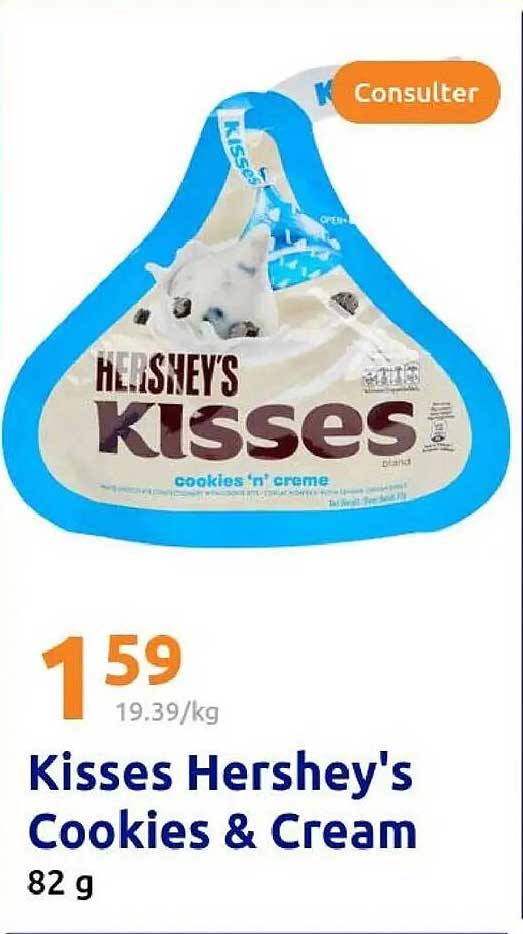 Kisses Hershey's Cookies & Cream