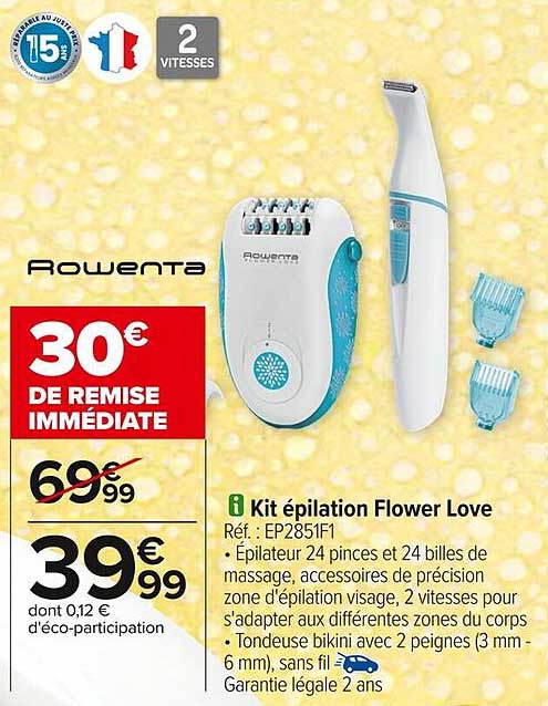 Kit épilation Flower Love