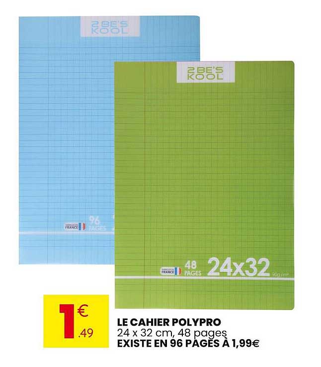 LE CAHIER POLYPRO