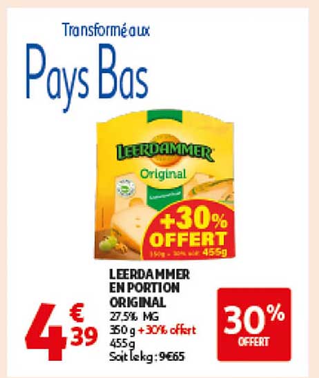 LEERDAMMER EN PORTION ORIGINAL