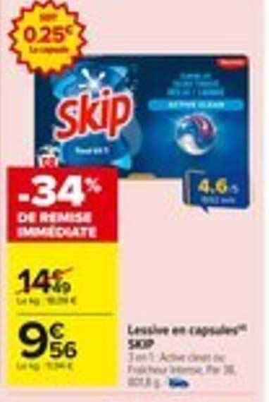 Lessive en capsules™ SKIP