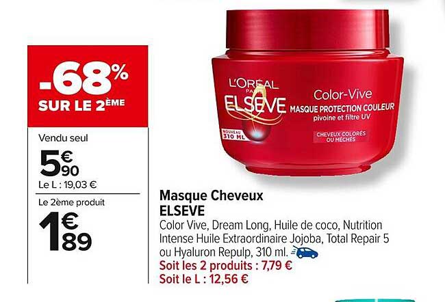 Masque Cheveux ELSEVE