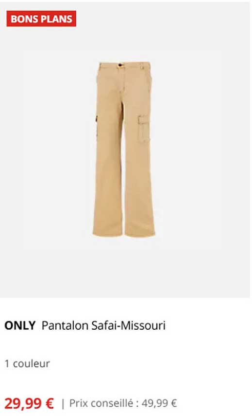 ONLY Pantalon Safai-Missouri