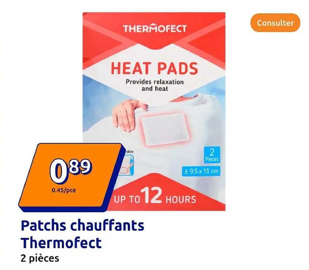 Patchs chauffants Thermofect