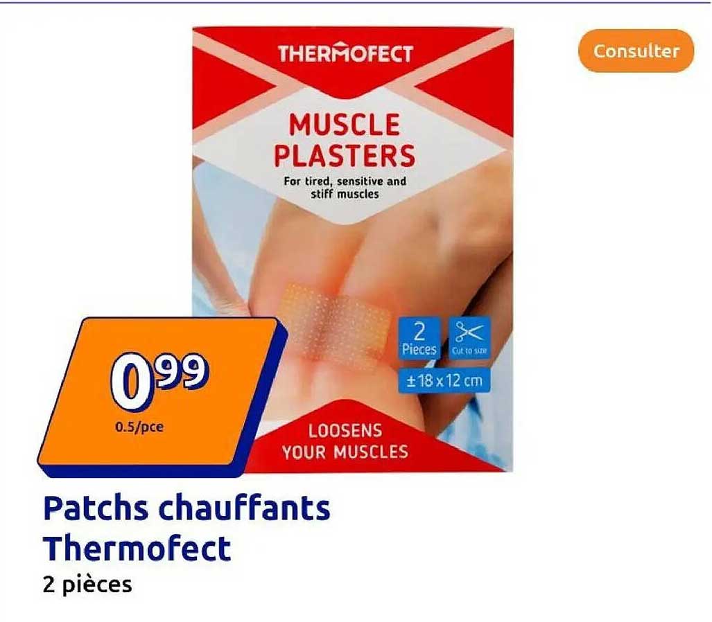 Patchs chauffants Thermofect