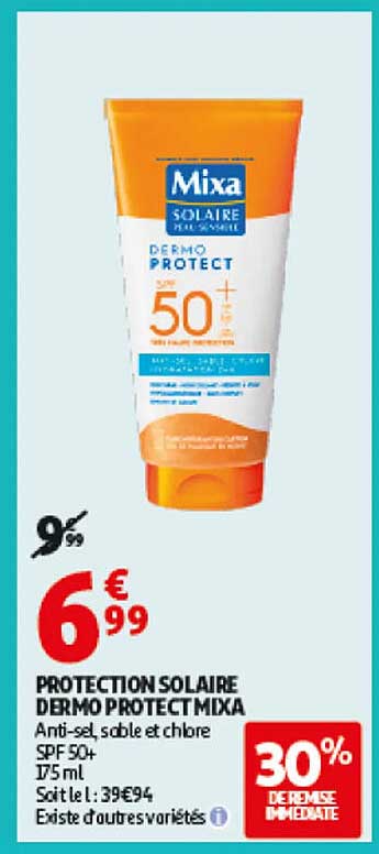 PROTECTION SOLAIRE DERMOPROTECT MIXA
