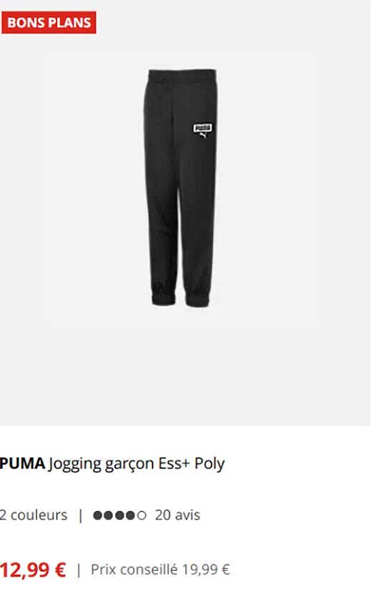 PUMA Jogging garçon Ess+ Poly
