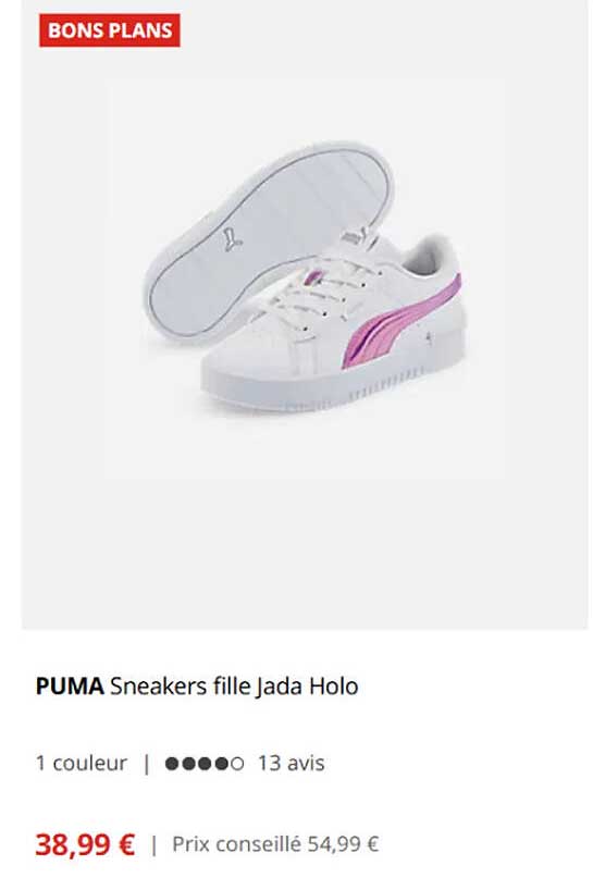 PUMA Sneakers fille Jada Holo
