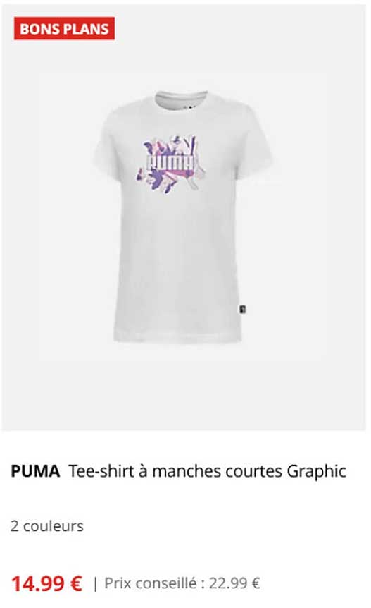 PUMA Tee-shirt à manches courtes Graphic