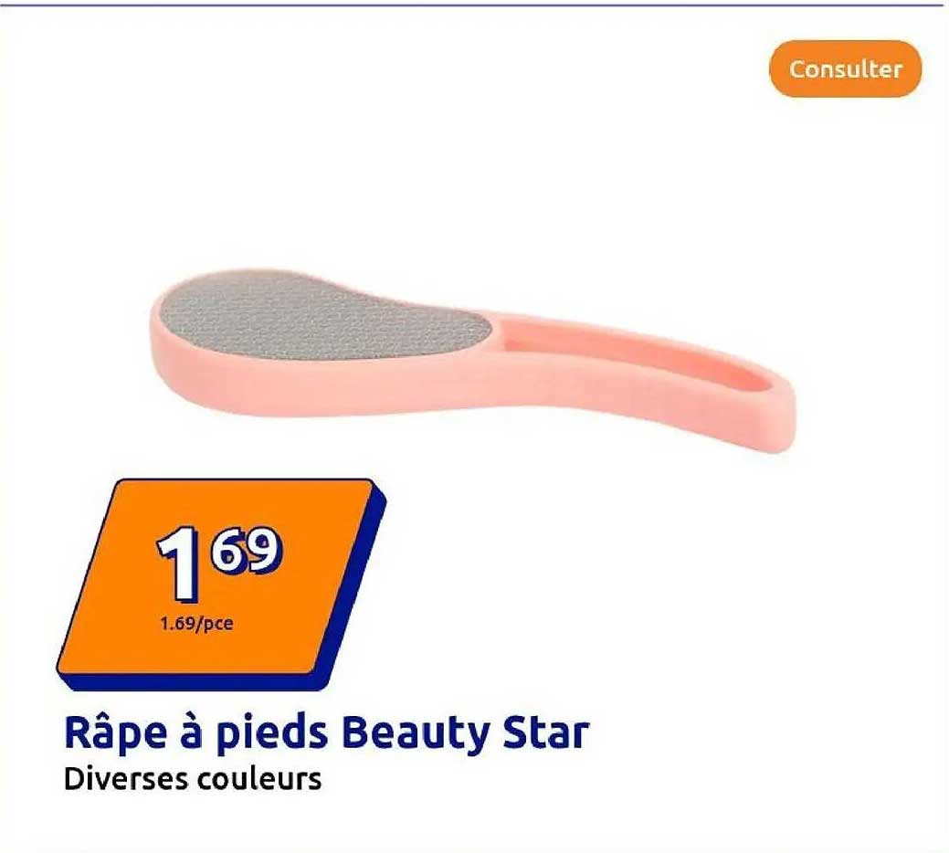 Râpe à pieds Beauty Star