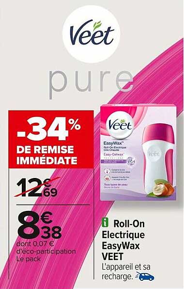 Roll-On Electrique EasyWax VEET