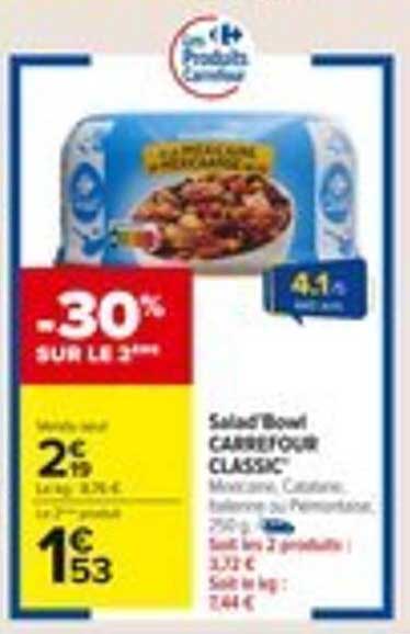 Salad'Bowl CARREFOUR CLASSIC