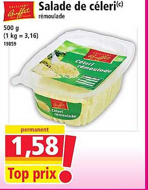 Salade de céleri(c) rémoulade
