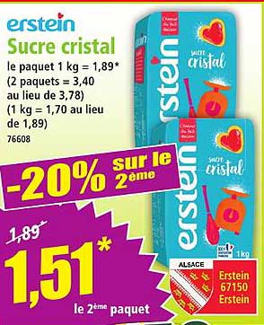 Sucre cristal