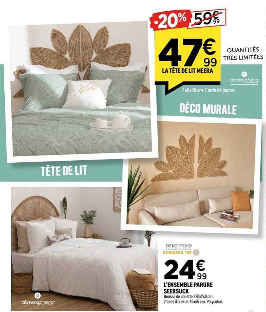 TÊTE DE LIT MEERA
