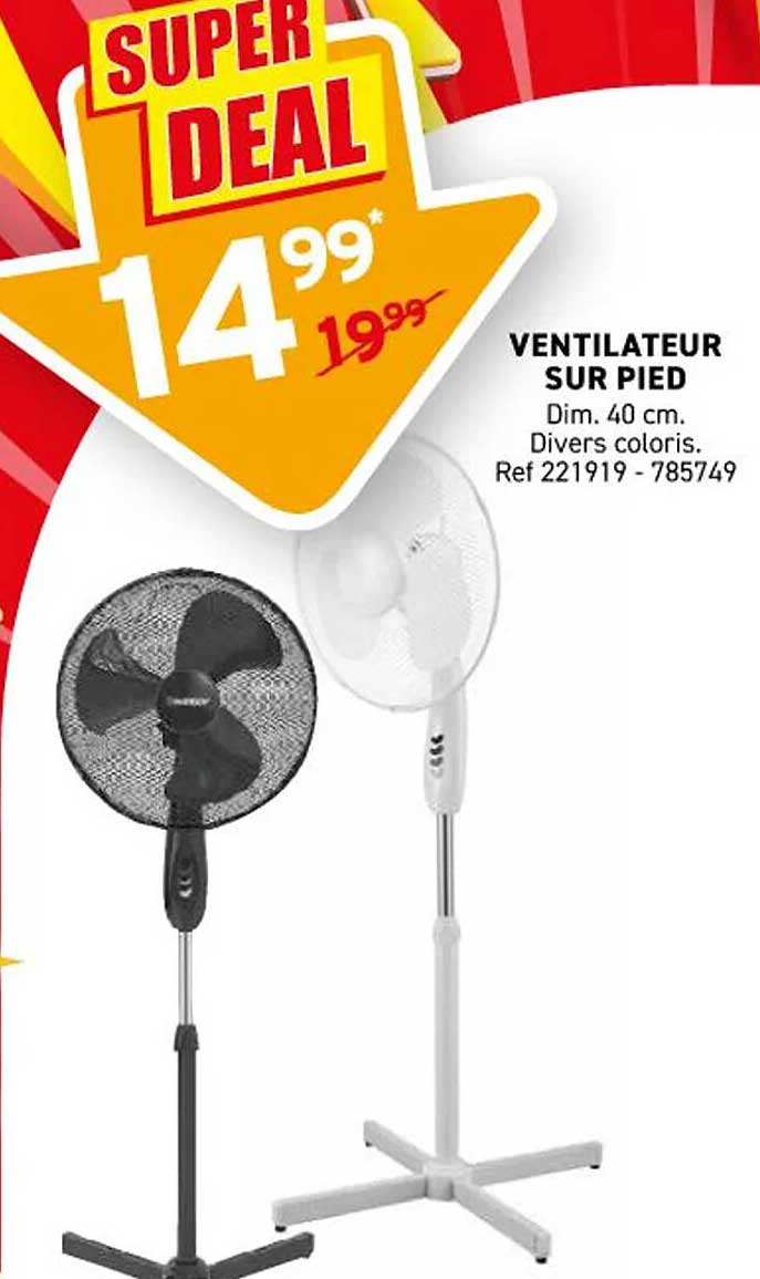 VENTILATEUR SUR PIED