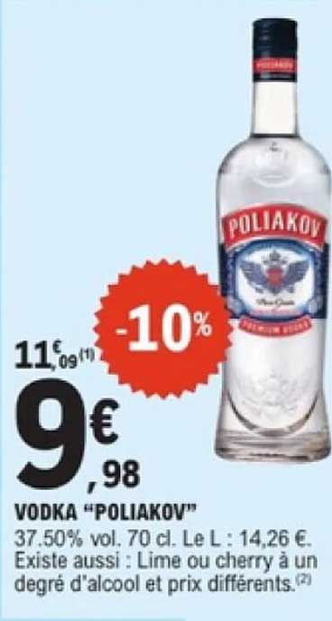 VODKA "POLIAKOV"