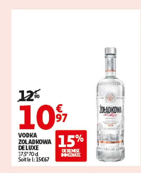 VODKA ZOLADKOWA DE LUXE