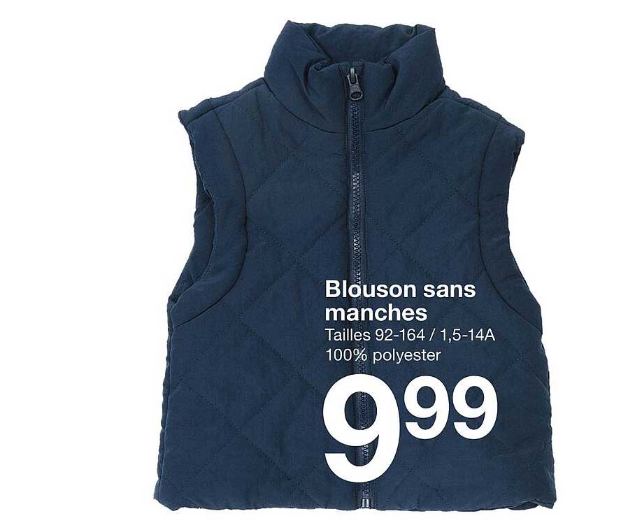 Blouson sans manches