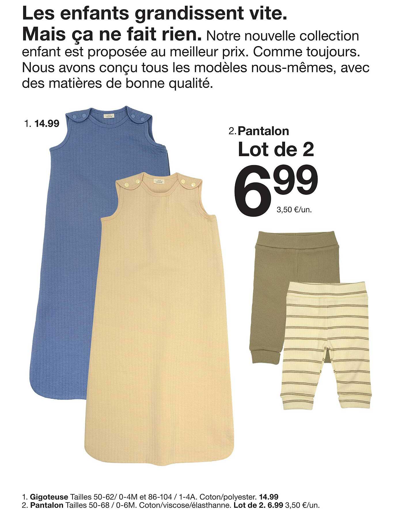 Les enfants grandissent vite. Mais ça ne fait rien.