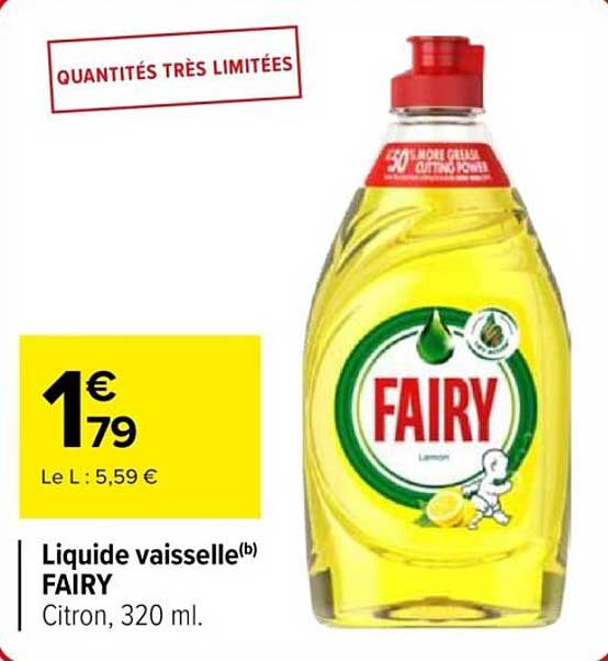 Liquide vaisselle(b) FAIRY