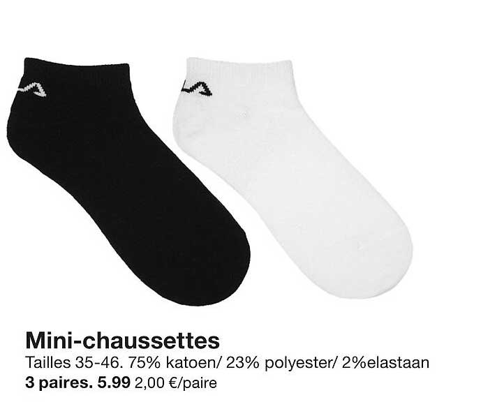 Mini-chaussettes