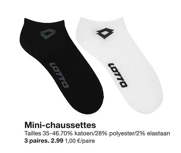 Mini-chaussettes