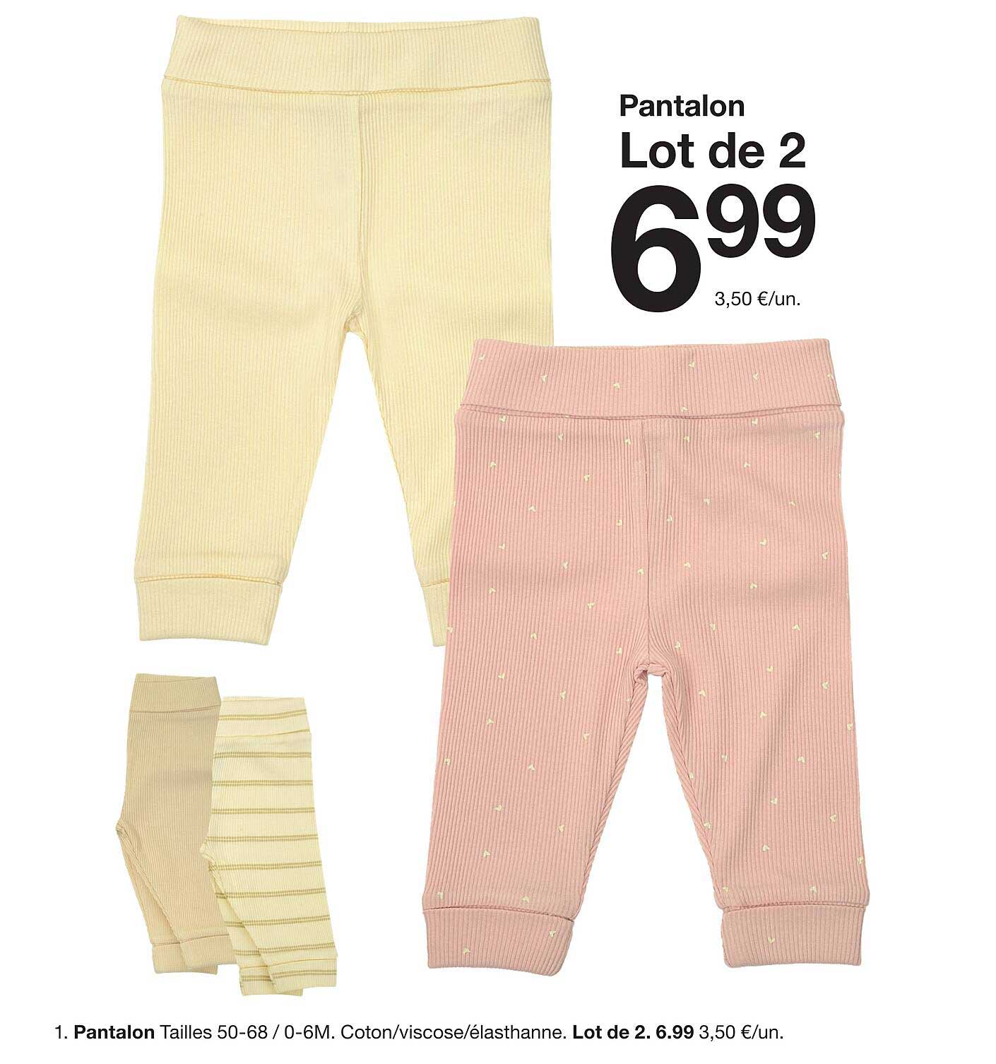 Pantalon Lot de 2