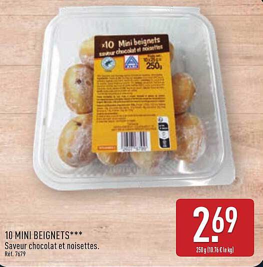10 MINI BEIGNETS***
