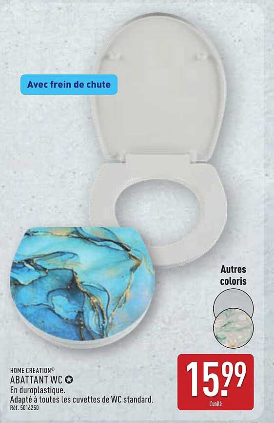 ABATTANT WC