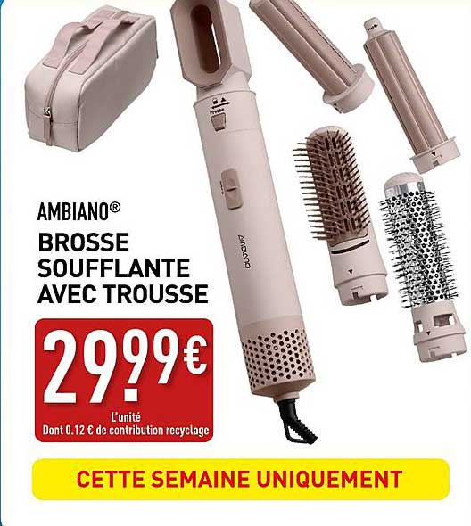 AMBIANO® BROSSE SOUFFLANTE AVEC TROUSSE