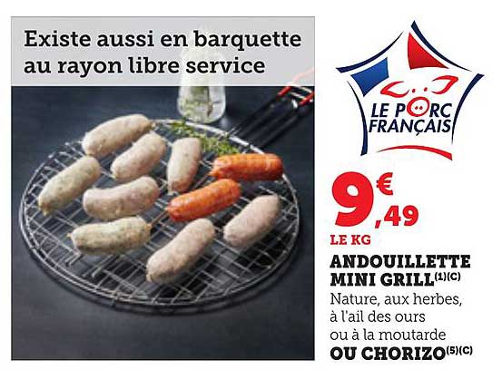 ANDOUILLETTE MINI GRILL