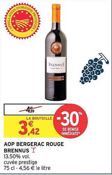 AOP BERGERAC ROUGE BRENNUS