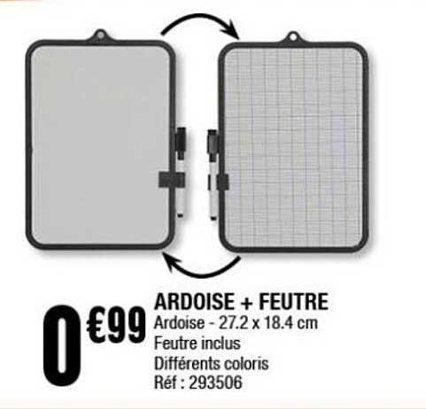 Ardoise + Feutre