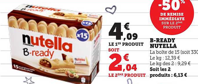 B-READY NUTELLA